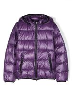 Herno Kids veste matelassée à capuche - Violet