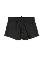 DSQUARED2 KIDS short de bain à logo imprimé - Noir - thumbnail