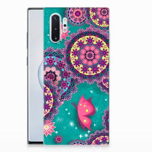 Samsung Galaxy Note 10 Plus Hoesje maken Cirkels en Vlinders