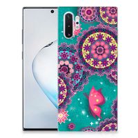 Samsung Galaxy Note 10 Plus Hoesje maken Cirkels en Vlinders - thumbnail