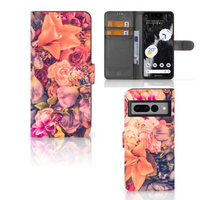 Google Pixel 7 Pro Hoesje Bosje Bloemen - thumbnail