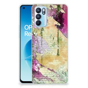 Hoesje maken OPPO Reno 6 5G Letter Painting