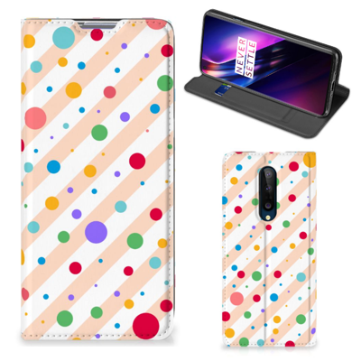 OnePlus 8 Hoesje met Magneet Dots OnePlus 8 Hoesje met Magneet Dots