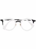 MASAHIROMARUYAMA lunettes de vue MM-0020 à monture ronde - Blanc - thumbnail