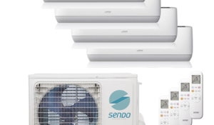 Sendo AEOLOS airco Multi-split set 2 x 2.5 kW + 2 x 3.5 kW