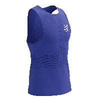 Compressport Pro racing singlet heren - BLAUW - Heren