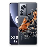 Hoesje maken Xiaomi 12 Pro Watercolor Tiger