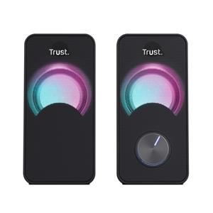 Trust Arys 2.0 RGB 2.1 PC-luidsprekers Kabelgebonden 12 W Zwart