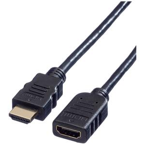 VALUE HDMI High Speed Cable met Ethernet M-F, 3 m