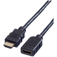 VALUE HDMI High Speed Cable met Ethernet M-F, 3 m - thumbnail