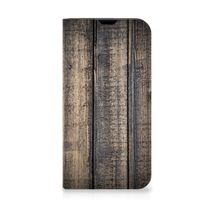 iPhone 13 Mini Book Wallet Case Steigerhout - thumbnail