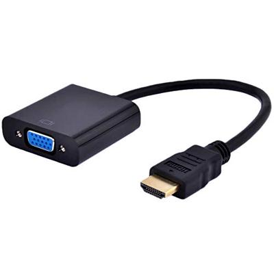 Axiom HDMIMVGA FA-AX 1m HDMI VGA (D-Sub) zwart videokabel-adapter