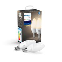 Philips Hue Bluetooth kaarslamp - warmwit licht - 2-pack