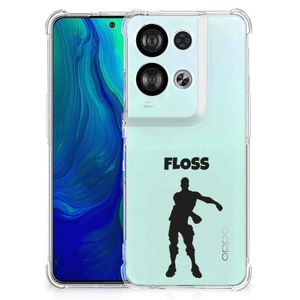 OPPO Reno8 Stevig Bumper Hoesje Floss