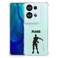 OPPO Reno8 Stevig Bumper Hoesje Floss - thumbnail