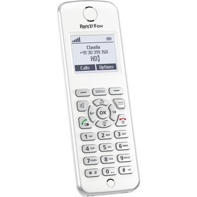 AVM FRITZ!Fon M2 International DECT-telefoon Wit Nummerherkenning