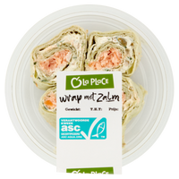 La Place Avocadowrap met Zalm en Kruidenroomkaas 85g bij Jumbo