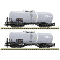 Fleischmann 825818 N set van 2 ketelwagens van de CD Cargo - thumbnail