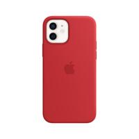 Case with MagSafe - Achterzijde behuizing voor mobiele telefoon - silicone - product (RED) - voor iPhone 12, 12 Pro