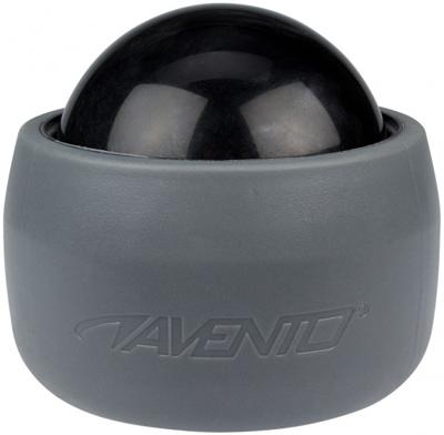 Avento Massagebal in Grip-Cup 6 cm grijs