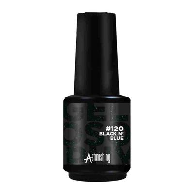 Astonishing Nails Gelosophy #120 Black 'N Blue 15ml