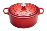 Le Creuset Braadpan Signature - Kersenrood - ø 26 cm / 5.3 liter - thumbnail