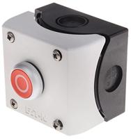 Eaton 216521 drukknop, 1 sluiter + 1 opener, vlak, rood, opbouw