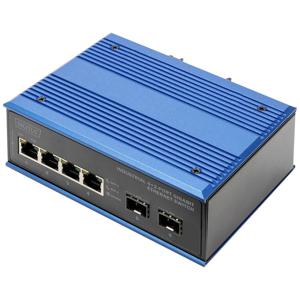 Digitus DN-651148 Industrial Ethernet Switch 4 x 2 poorten 10 / 100 / 1000 MBit/s