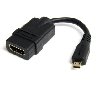 Lenovo 4Z10F04125 HDMI Adapter [1x HDMI-bus - 1x HDMI-stekker D micro] Zwart