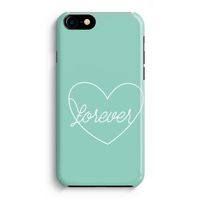 Forever heart pastel: Volledig Geprint iPhone 7 Plus Hoesje - thumbnail