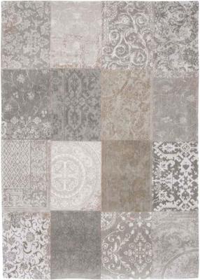 Vintage Vloerkleed Patchwork Beige Bruin Louis De Poortere 8982, 230x330 Vintage Vloerkleed Patchwork Beige Bruin Louis De Poortere 8982, 230x330