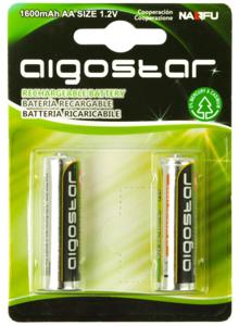 AA Oplaadbare Batterijen 1600 mAh 2 stuks