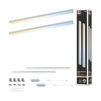 Paulmann 98613 LED Onderkastverlichting Inline 2x4W 350x26mm 2x350lm 24V chroom mat Tunable White