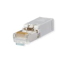 Metz Connect E-DAT Industry RJ45 stekker, recht lichtgrijs 1401500810-I 1 st.