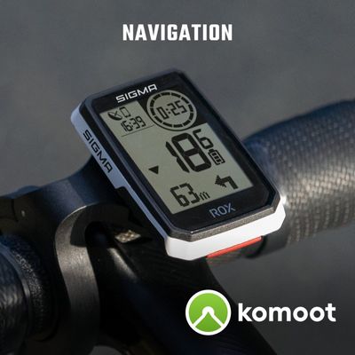 Sigma Sport 01051 fietscomputer 5,08 cm (2") Draadloze fietscomputer Zwart, Wit