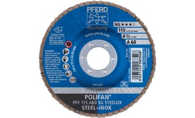 PFERD 67606115 A Sg Steelox Lamellenschijf Diameter 115 mm Boordiameter 22.23 mm 10 stuk(s)