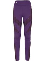 Philipp Plein legging à ornements strassés - Violet