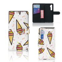 Xiaomi Mi Note 10 Lite Book Cover Icecream - thumbnail