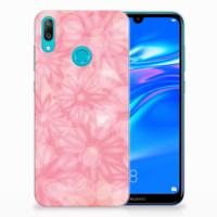 Huawei Y7 2019 TPU Case Spring Flowers