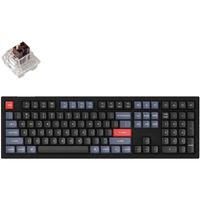 Keychron V6-B3 gaming toetsenbord RGB leds, Double-shot PBT, hot swap