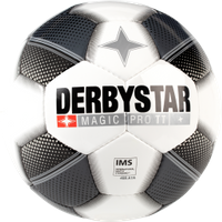 Derbystar voetbal Magic Pro TT wit zwart