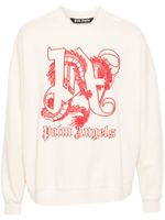 Palm Angels sweat à motif monogrammé brodé - Tons neutres