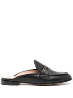 Gianvito Rossi mules Florio en cuir - Noir - thumbnail