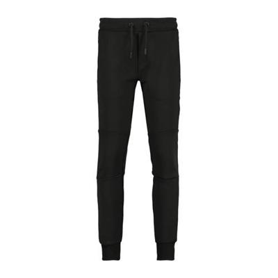 CoolCat Junior slim fit joggingbroek Cedric met tekst zwart CoolCat Junior slim fit joggingbroek Cedric met tekst zwart