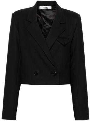 PNK Cropped blazer - Zwart