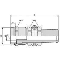 LAPP 52105600 Wartel M20 Messing Messing 25 stuk(s) - thumbnail