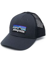 Patagonia casquette P-6 Logo LoPro en coton biologique - Bleu