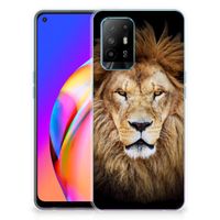 OPPO A94 5G | Reno5 Z TPU Hoesje Leeuw