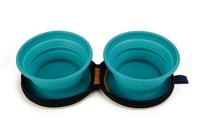 Beeztees Siliconen Reis Dinerset Eesy - Groen - M