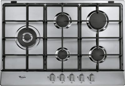 Whirlpool AKR3291IX Roestvrijstaal Ingebouwd Gaskookplaat 5 zone(s)